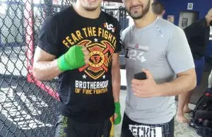 Robert Whittaker at Tristar Gym